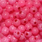 TROUTBEADS® Blood Dot Eggs Cerise Egg